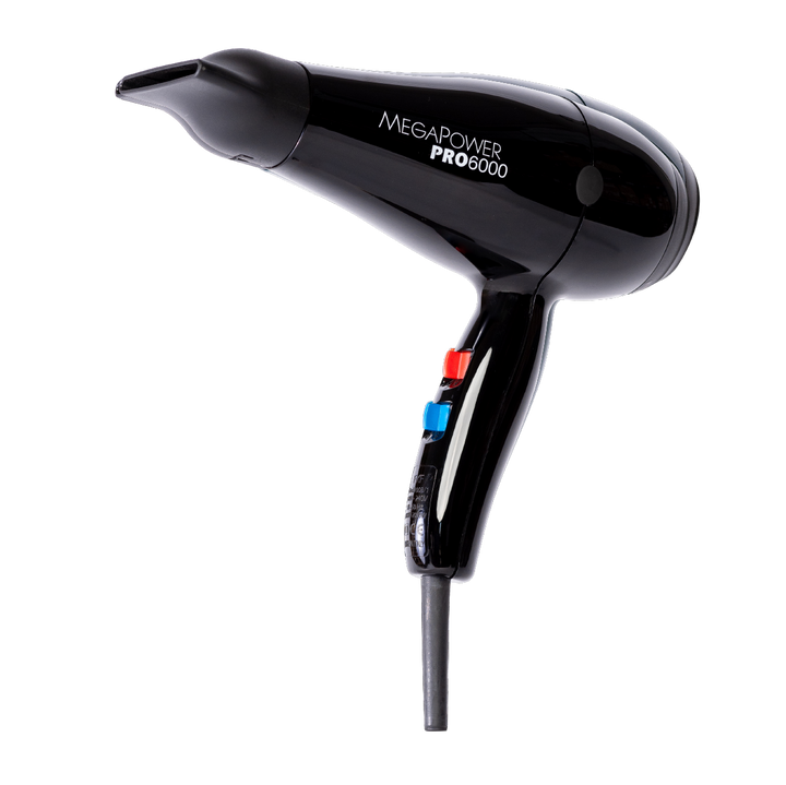 FKF Megapower Pro 6000 asciugacapelli nero