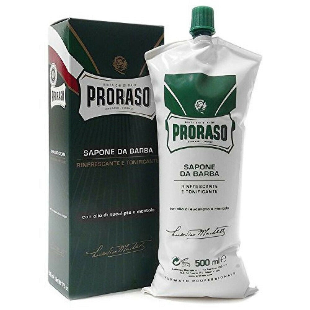 Proraso Sapone Da Barba In Crema Vescica Rinfrescante Tonificante 500Ml