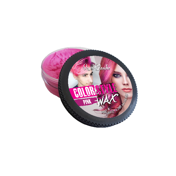 Renee Blanche Cera Wax Color Style Colore Rosa Per Capelli 100 Ml