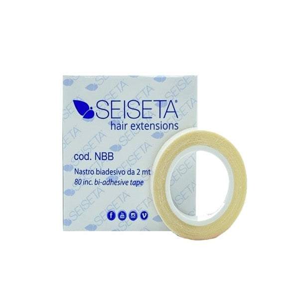 Seiseta Nastro Bianco Biadesivo Per Extension Da 2m
