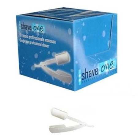 Shave One Rasoio professionale Lama Intera Monouso 100 Pezzi