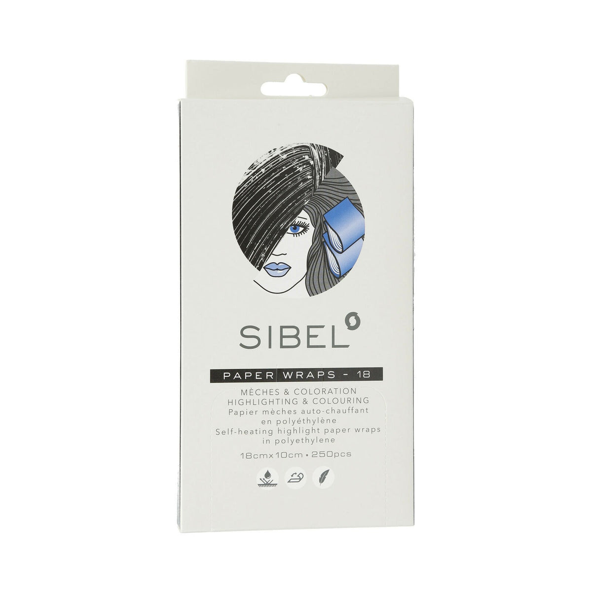 Sibel Cartina High Light Per Meches E Colorazione Capelli 250 Fogli