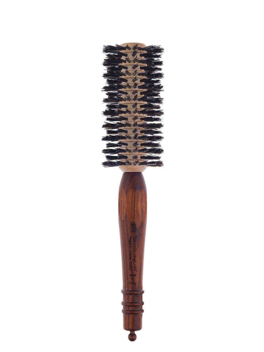3ME Progress spazzola tonda in cinghiale rinforzato – 42 mm – 2202