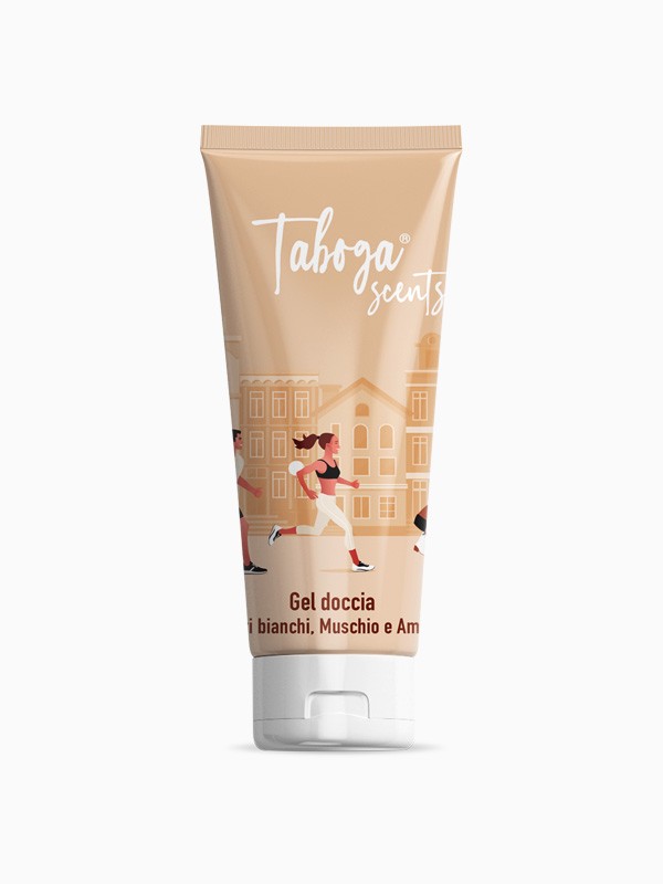 Taboga scents Fiori bianchi, muschio e ambra gel doccia 250ml