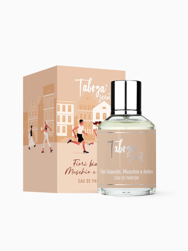 Taboga scents Fiori bianchi, muschio e ambra EDP 50ml