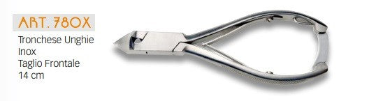 Baruffaldi Tronchesine Unghie Mani Piedi Acciaio Inox Made In Italy Pro 780X