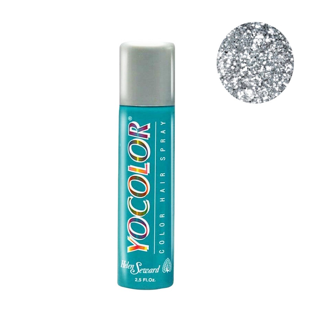 Helen Seward YoColor spray colore fantasia 75 ml - Glitter argento